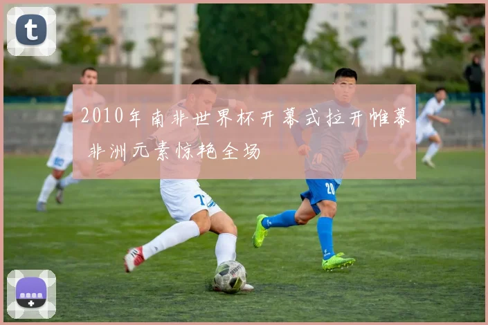 2010年南非世界杯开幕式拉开帷幕 非洲元素惊艳全场